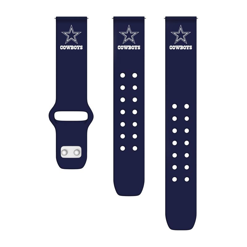 NFL Dallas Cowboys Samsung Watch Compatible Silicone Sports Band  
, 2 of 4