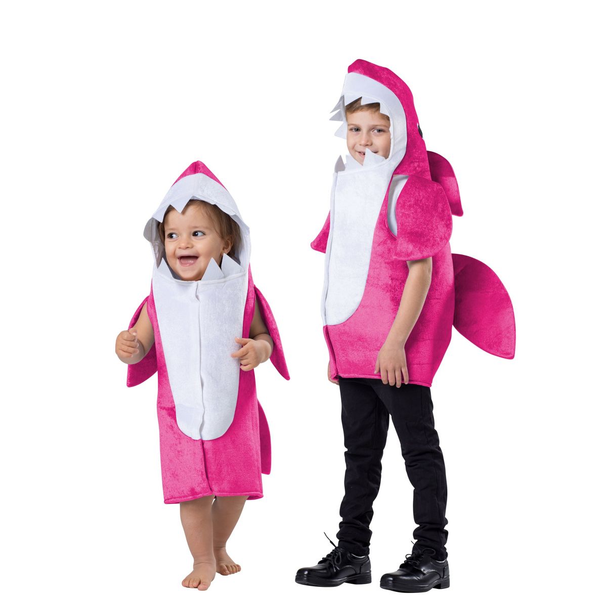 Dress Up America Blue Shark Tunic Costume for Toddlers - thumbnail 7