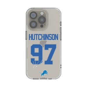 NFL Detroit Lions Players Game Tactic Clear Cell Phone Case for Apple iPhone - 1 of 4