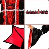 TackView Girls Royal Vampire Costume,Victorian Vampiress Queen Dress Up,Noble Medieval Queen Halloween Dress up - 2 of 4