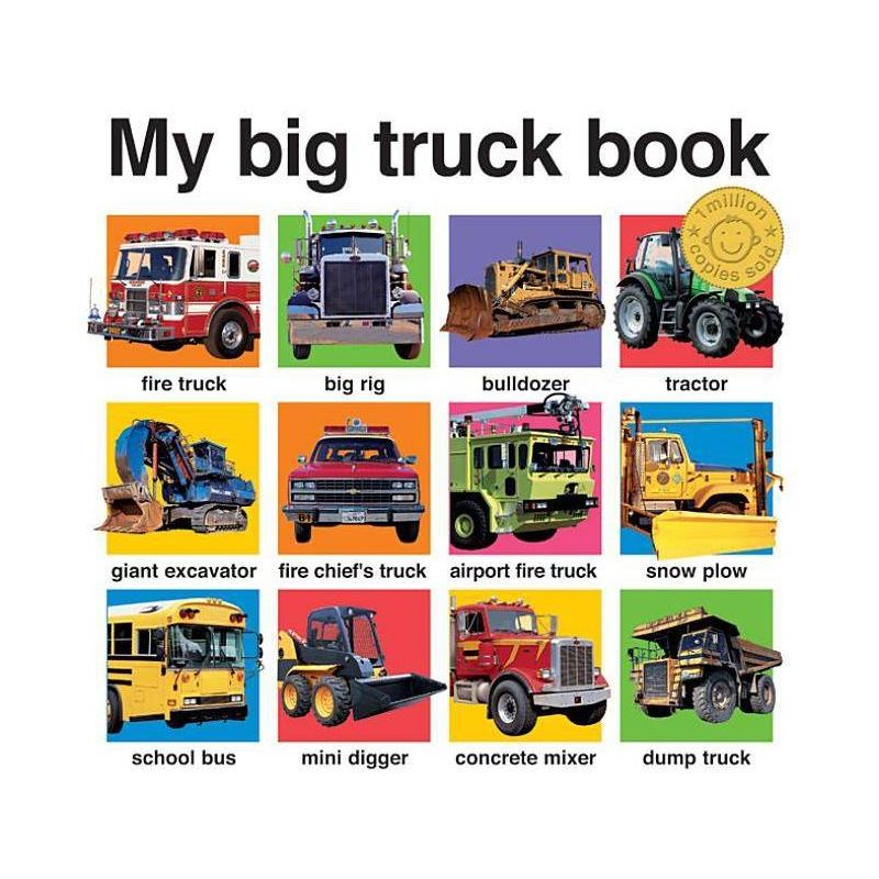 My Big Truck Book - (My Big Board Books) by  Roger Priddy (Board Book), 1 of 2