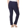 Rekucci Curvy Woman  Straight Leg Pull-On Pants with Tummy Control - 3 of 4