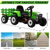 12V Kids Ride On Tractor with Trailer & Remote Control,Speed Up to 5mph - 3 of 3