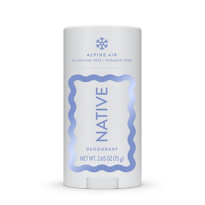 Native Holiday Limited Edition Aluminum-Free Deodorant - Alpine Air - 2.65oz