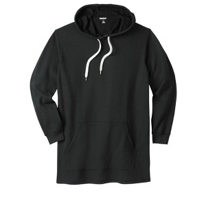 KingSize Men's Big & Tall Fleece Longer-Length Pullover Hoodie - 1 of 4