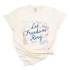 Simply Sage Market Let Freedom Ring Icons Garment Dyed Tee - 2 of 4