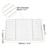 Unique Bargains 304 Stainless Steel Roasting Baking BBQ Grill Net 1 Pc - 2 of 4
