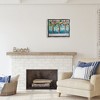 Stupell Industries Vivid Hue Palm Trees Black Framed Floater Canvas Wall Art - 2 of 4