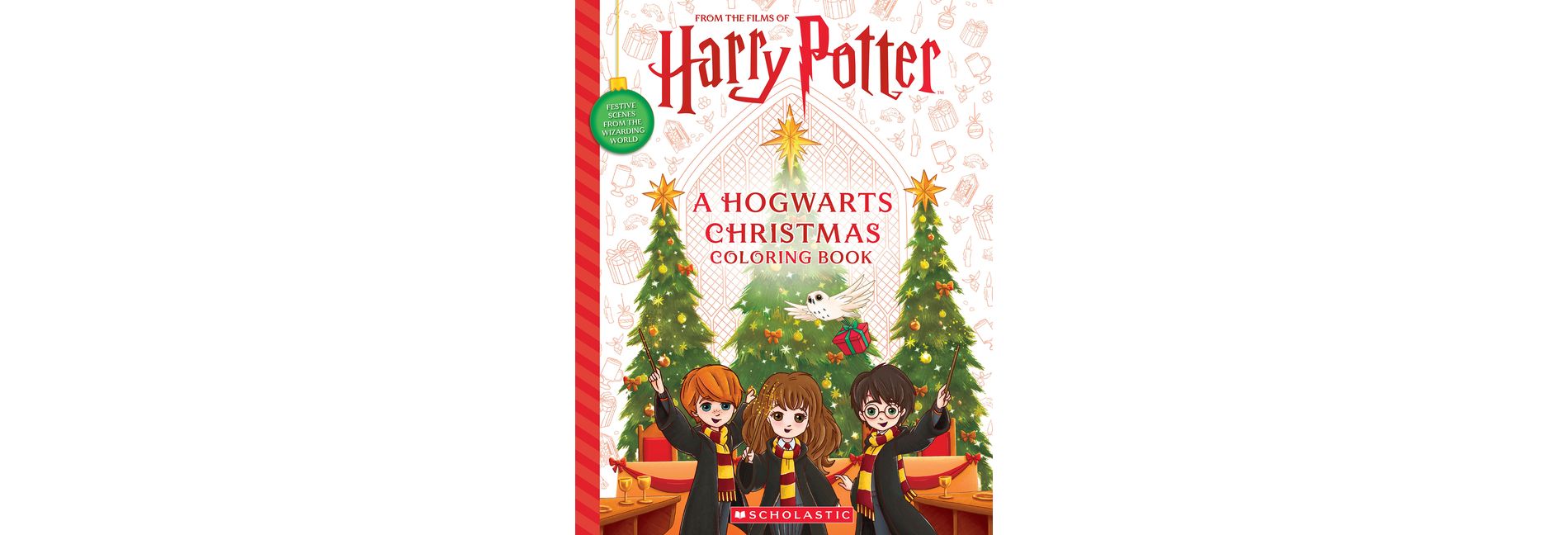 A Magical Christmas: An Official Harry Potter Coloring Book - (Paperback)