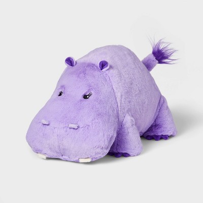 Giant on sale stuffed hippopotamus