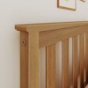 Max & Lily Twin Bed Frame with Trundle, Classic Solid Wood Platform Bed with Storage - 4 of 4
