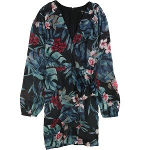 GUESS Womens Rhodes Jungle Floral Asymmetrical Dress - 1 of 1