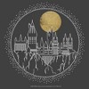 Men's Harry Potter Hogwarts Line Art Moonrise Sweatshirt - 2 of 4