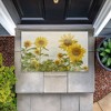 Stupell Industries Sunny Mood Flower Field Printed Outdoor Door Mat, design by Anne Bailey, 18"x30" - 3 of 4