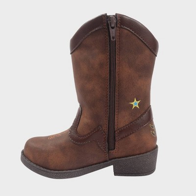 Toddler Toy Story Boots Woody Western Style Zipper Closure
