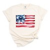 Simply Sage Market USA Flag Coquette Garment Dyed Tee - 2 of 4