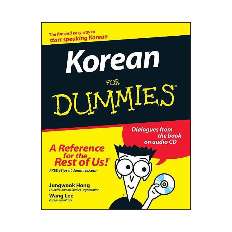 Korean for Dummies - (For Dummies) by  Jungwook Hong (Mixed Media Product), 1 of 2
