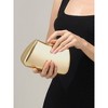 Dressy Clutch Purses for Women Formal PU Leather Bags Evening Clutch Handbag for Weddings, Proms, and Parties - 3 of 4
