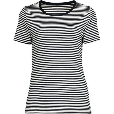 Lands' End Women's Cotton Rib T-shirt