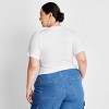 Women's Slim Fit Short Sleeve Seamless Baby T-Shirt - A New Day™ - 2 of 3