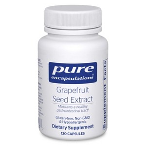 Pure Encapsulations Grapefruit Seed Extract - Supplement to Support The Balance of Intestinal Microorganisms and G.I. Tract* - 1 of 4