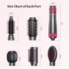 NEXPURE Hair Dryer Brush Set, 1" 5 in 1 Hot Air Brush, Drying, Volumizer Hair Styling Tools, Gray - 3 of 4