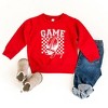 The Juniper Shop Retro Football Game Day Toddler Graphic Sweatshirt - 2 of 2