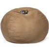 GDFStudio Modern 52" Microfiber High-Density Foam Bean Bag Chair - 2 of 4