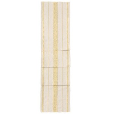 Emme Yellow Stripe Table Runner - Shiraleah