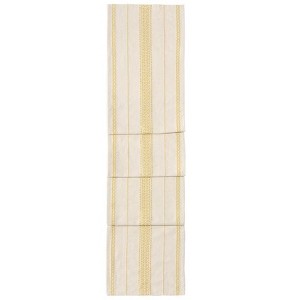 Emme Yellow Stripe Table Runner - Shiraleah - 1 of 4
