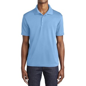 Mafoose Men's Short Sleeve PosiCharge Ultra-Fine Flat Back RacerMesh Polo Shirt - 1 of 4
