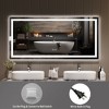 COZONY LED Bathroom Mirror with Lights, Dimmable Anti-Fog Backlit & Front-Lit Vanity Mirror, Smart Wall Mirror with Memory Function, Shatter-Proof - 3 of 4