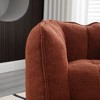 LOVMOR 42.5"Soft Bean Bag Chair with High Resilient Foam(Chips)for living room and bedroom,Coffee - 4 of 4