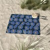 Emanuela Carratoni Moody Blue Garden Picnic Blanket - Deny Designs - 3 of 3