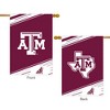 Texas A&M University NCAA Licensed Double-Sided House Flag 28" x 40" Briarwood Lane - 3 of 3