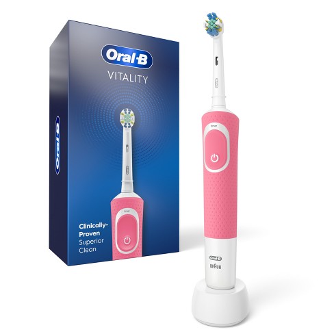 muis proza Marty Fielding Oral-b Vitality Flossaction Electric Rechargeable Toothbrush Pink Powered  By Braun - 1ct : Target