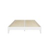Queen Size Platform Bed with Sturdy Frame for Bedroom - 4 of 4