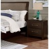 NicBex Nightstand with Drawers,Side Table with Wood Frame and Pulls,Modern Bedside Table for Bedroom,Living Room - 2 of 4