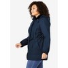 Woman Within Plus Size Fleece-Lined Taslon Anorak - 4 of 4