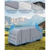 RV Travel Trailer Cover Fits , Waterproof/UV Resistant/Rip-Stop Camper Cover, 4 Layers Heavy Duty RV Cover - 2 of 4