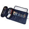 Unique Bargains Travel Makeup Bag Makeup Brush Holder Portable Makeup Organizer Bag Cosmetics Storage Bag Waterproof 1 Pcs - 3 of 4