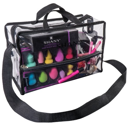 Clear Zippered Storage Bags, See Thru Transparent Totes with