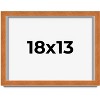 PosterPalooza | Classic Brown Picture Frame - UV Acrylic, Backing Board, Hanging Hardware Included - 2 of 4