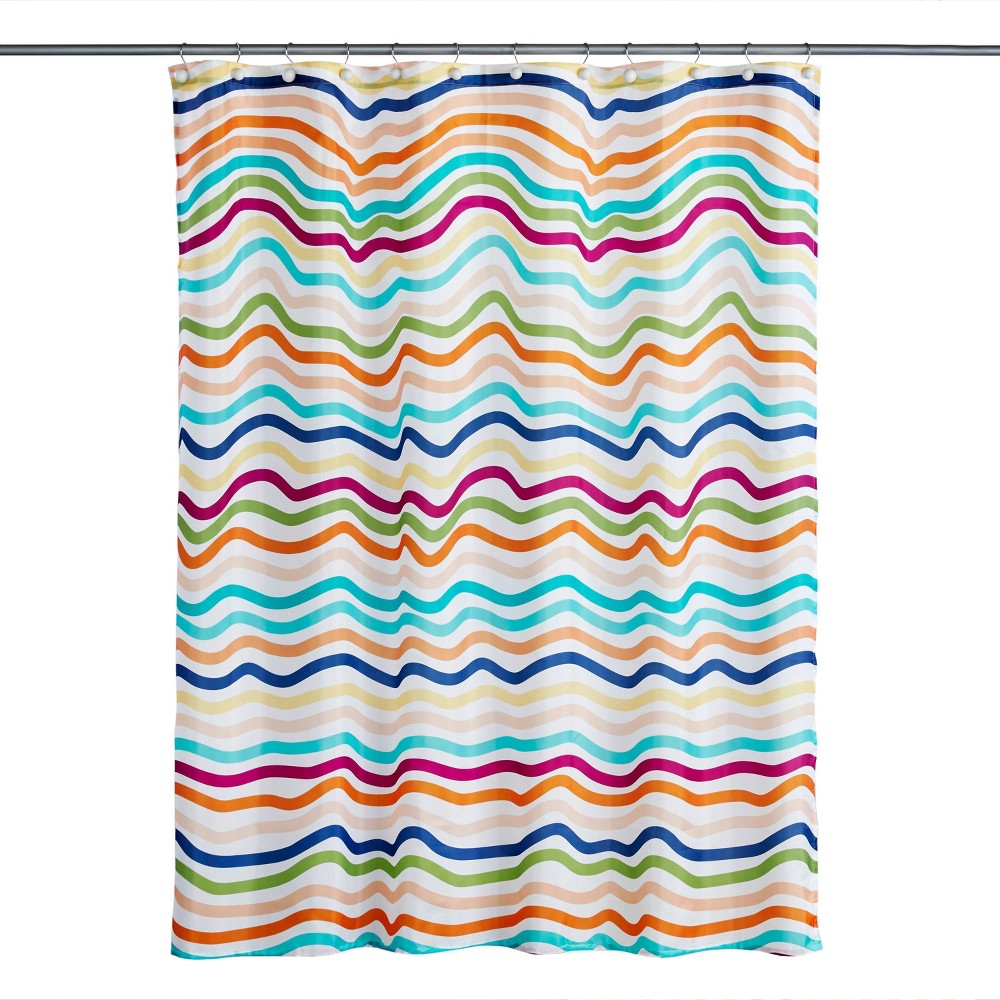 Photos - Shower Curtain Making Waves Kids'  - SKL Home