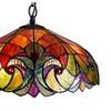 Chloe Lighting Liaison Tiffany-Style 2 Light Victorian Ceiling Pendent 18`` Shade - 4 of 4