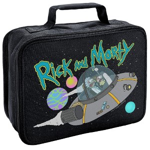 Rick And Morty Fast Ship Insulated Soft Sided Lunch Box - 1 of 4