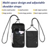 Generic RFID Blocking Holder Travel Neck Wallet Neck Pouch Passport Holder Organizer Case - 3 of 4
