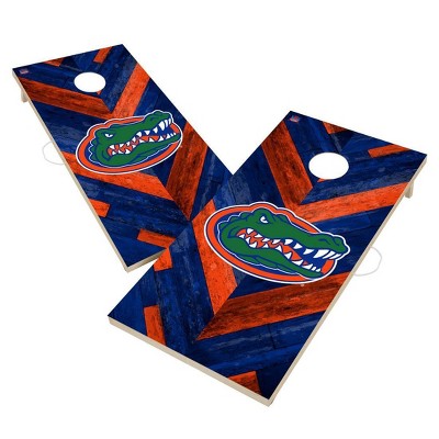 NCAA Florida Gators 2'x4' Solid Wood Cornhole Board