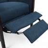 TinyHomie Fabric Recliner Chair Mid Century Modern Recliner Pushback Single Recliner Sofa - 4 of 4