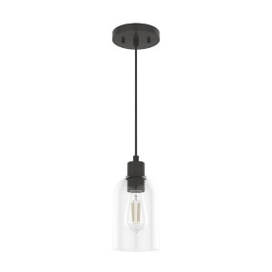 Hunter Fans Lochemeade 1 - Light Pendant in  Noble Bronze - 1 of 1